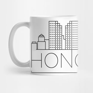 Honolulu Minimal Skyline Mug